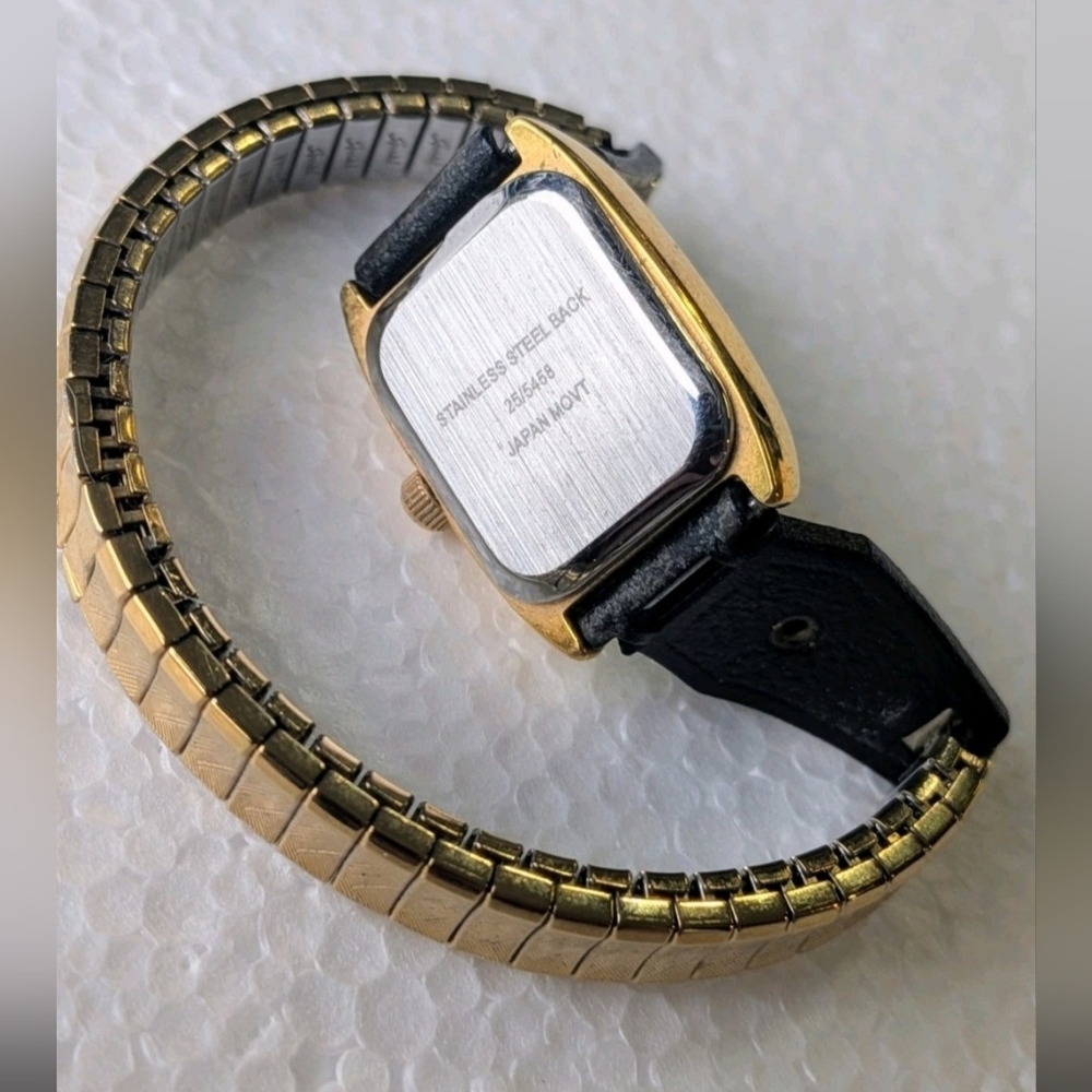 Black Hills Gold Diamond Watch with Gold Leaf Band - Picture 11 of 13
